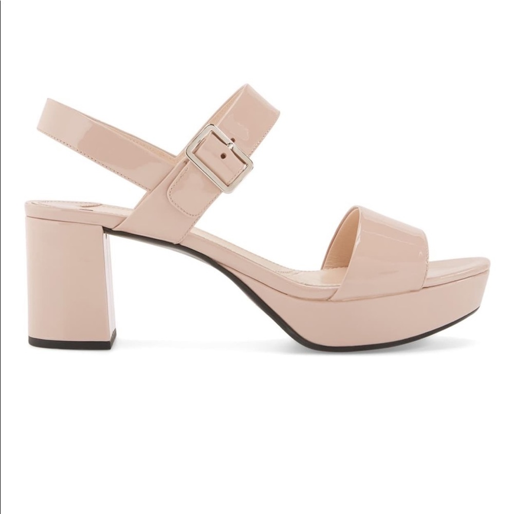 COPY - A Prada block heel sandal in a good condit…